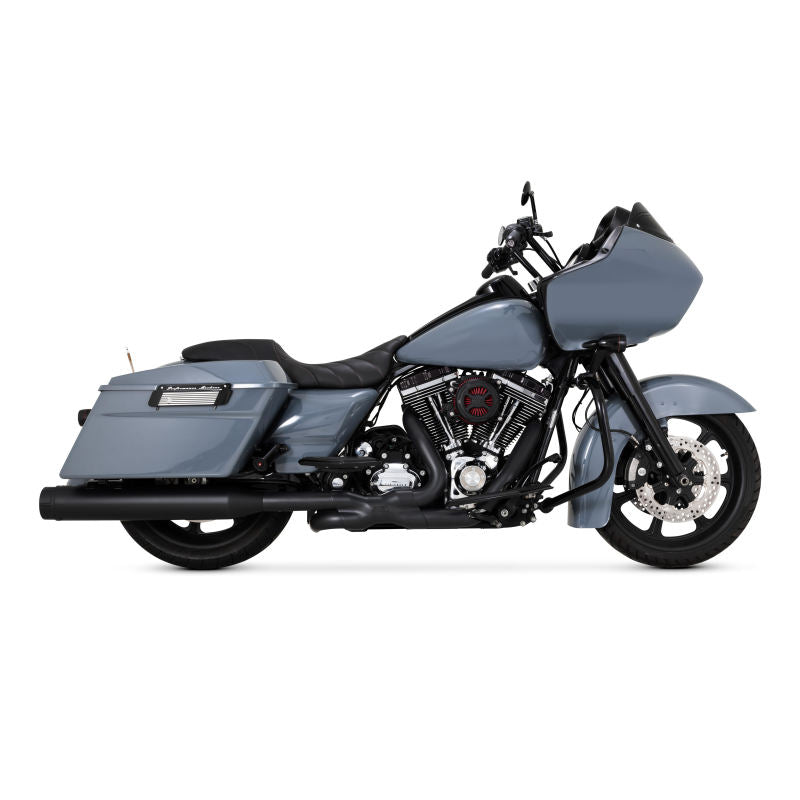 Vance and Hines Vance & Hines HD Dresser 09-16 Power Duals Black PCX Header Exhaust 46332