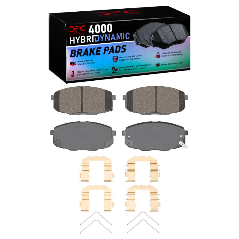 DFC DFC 4000 HybriDynamic Brake Pads Brakes, Rotors & Pads Brake Pads - OE main image