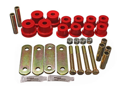 Energy Suspension Leaf Spring Bushing Set Red Chevrolet Camaro Base 1967-1981 3.2134R Photo - Primary