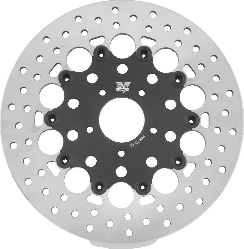 TwinPower Frt 11.8 Flting Rotor Hole Blk 666821 666821 Photo - Primary