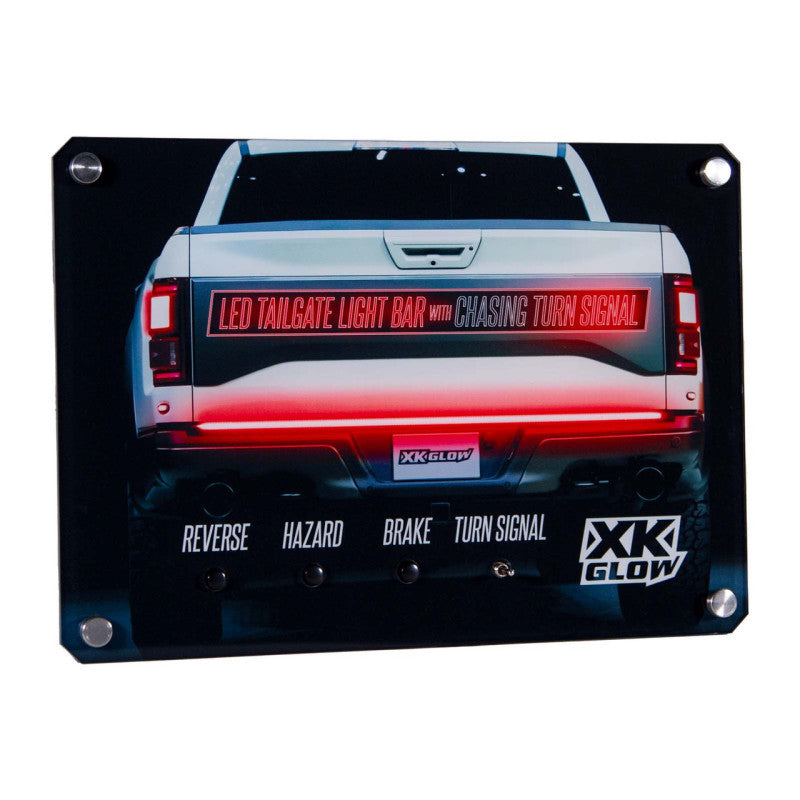 XKGLOW XK Glow Truck Tailgate Light Dealer Display XK-DIS-TAILGATE