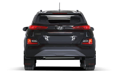 Rally Armor 18-22 Hyundai Kona Black UR Mud Flap Silver Logo MF63-UR-BLK/SIL MF63-UR-BLK/SIL User 2