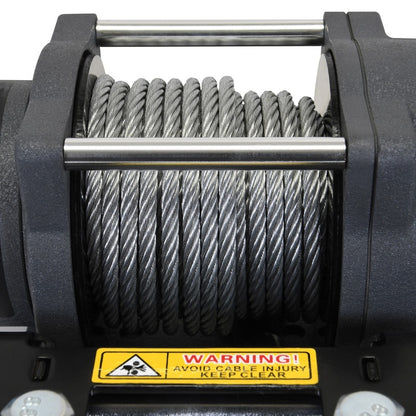 Superwinch 3500 LBS 12V DC 7/32 in x 32 ft Steel Rope Terra 3500 Winch - Gray Wrinkle 1135260 1135260 Photo - Unmounted