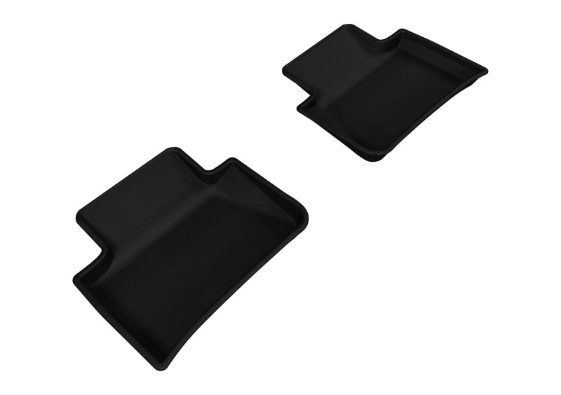 3D MAXpider 2014-2019 Porsche Macan Kagu 2nd Row Floormats - Black L1PO01421509 L1PO01421509 Photo - Primary