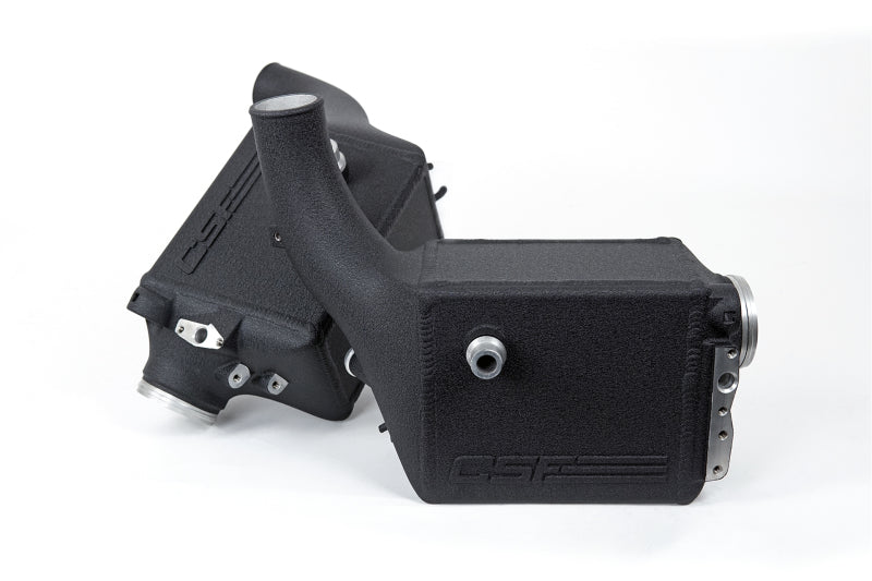 CSF 16-21 BMW M5 (F90) / 17-21 BMW M8 (F91/F92/F93) Twin Charge-Air-Cooler Set - Crinkle Black 8178 8178 Photo - out of package