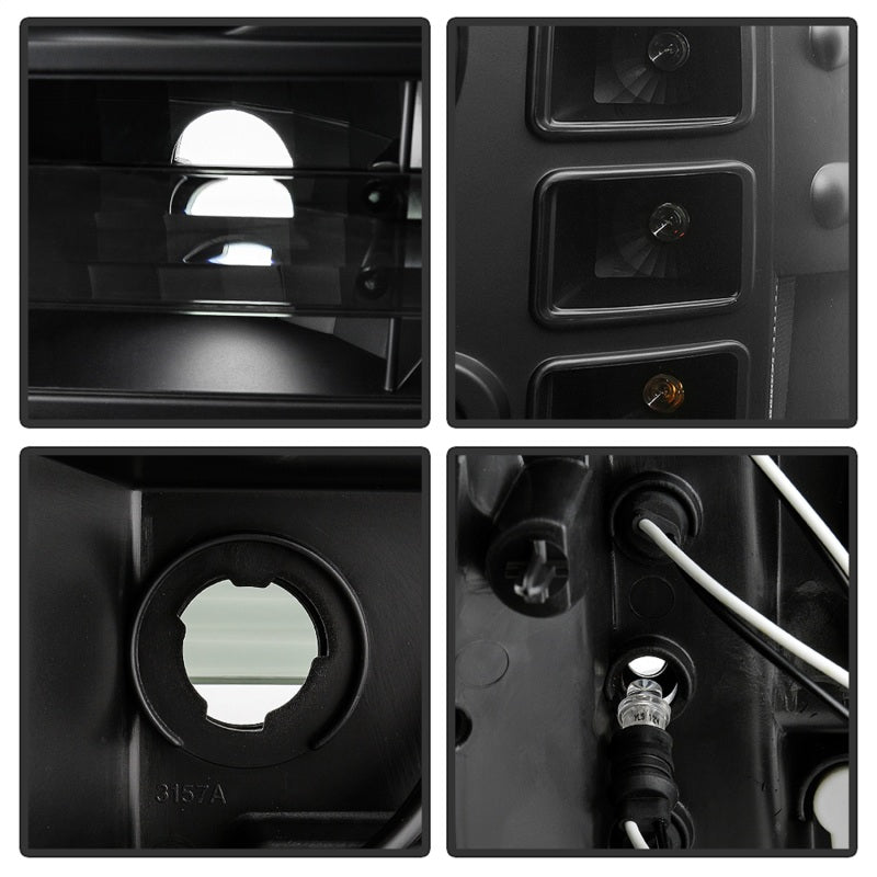 Spyder GMC Sierra 1500/GMC Sierra Denali 08-13 Projector LED Halo- LED All Blk PRO-YD-GS07-HL-BKV2 5086020 5086020 Photo - Unmounted