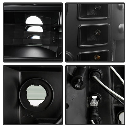 Spyder GMC Sierra 1500/GMC Sierra Denali 08-13 Projector LED Halo- LED All Blk PRO-YD-GS07-HL-BKV2 5086020 5086020 Photo - Unmounted