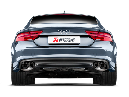 Akrapovic 13-17 Audi S6 Avant/Limousine (C7) Evolution Line Cat Back (Titanium) w/ Carbon Tips S-AU/TI/6H S-AU/TI/6H User 3