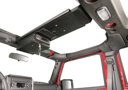 Tuffy Products Tuffy Jk Overhead Console- Blk- 2007+ Jk Wrangler 142-01 142-01 Photo - Mounted