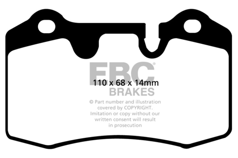EBC Disc Brake Pad Set DP31909C Photo - Primary