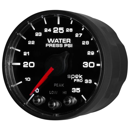 Autometer Spek-Pro - Nascar 2-1/16in Water Press 0- 35 psi Bfb Sp P543328-N1 P543328-N1 User 4
