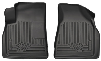 Husky Liners 09-14 Chevy Traverse/07-14 GMC Acadia Weatherbeater Black Front Floor 18211 Photo - Primary