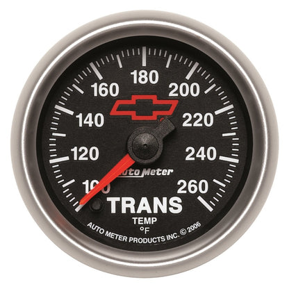 Autometer Full Sweep Electric 52mm 100-260 Deg. F Transmission Temprature Gauge 3657-00406 3657-00406 Photo - Primary