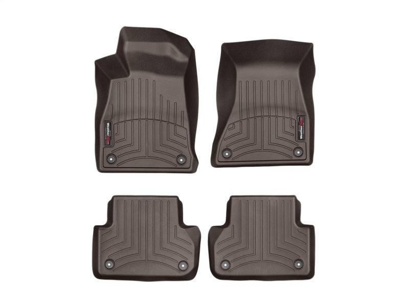 WeatherTech WT FloorLiner - Front - Cocoa Floor Mats Floor Mats - Rubber main image