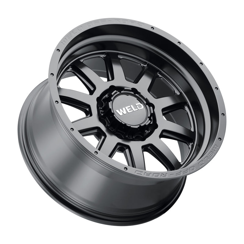 Weld Off-Road W101 20X12 Stealth 8X165.1 ET-44 BS4.75 Satin Black 125.1 W10102082475 W10102082475 Photo - Primary