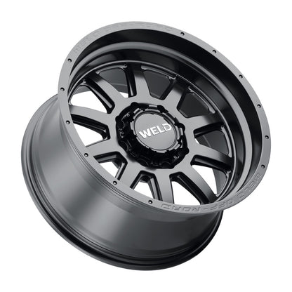 Weld Off-Road W101 20X10 Stealth 8X180 ET-18 BS4.75 Satin Black 124.3 W10100018475 W10100018475 Photo - Primary