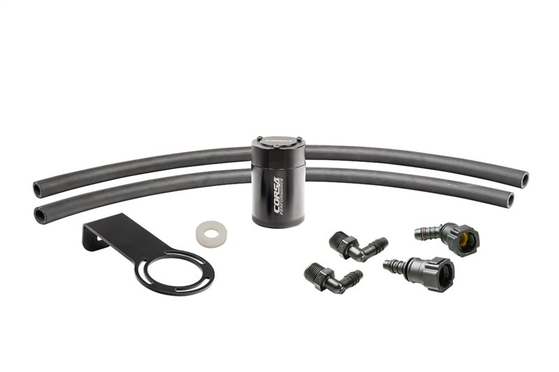 CORSA Performance Corsa 16-22 Chevrolet Camaro SS Coupe 6.2L V8 (RWD) Aluminum Oil Catch Can w/Mounting Bracket CC0007 CC0007 Photo - Primary