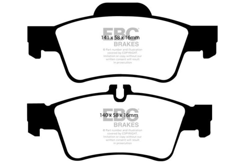 EBC Disc Brake Pad Set DP31491C Photo - Primary