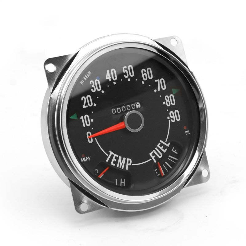 Omix Replace Speedometer Cluster Asse 0-90 MPH 55-75 CJ 17206.04 17206.04 Photo - Primary
