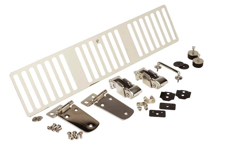 Kentrol 1997 Jeep Wrangler TJ Hood Kit - Polished Silver 30505 30505 Photo - Primary