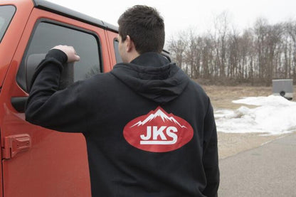 JKS Manufacturing Zippered Black Hoodie - Medium JKSAPP140BLKM JKSAPP140BLKM Photo - Primary