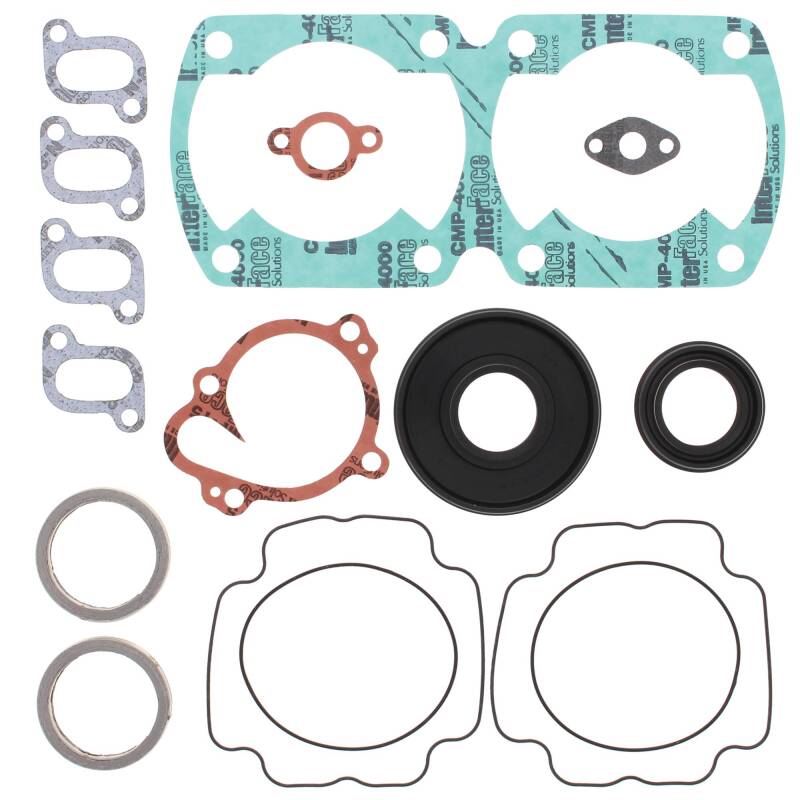 Vertex Pistons Vertex Gaskets 77-80 Yamaha SRX440 A B C D Complete Gasket Kit w/ Oil Seals 711147B 711147B Photo - Primary
