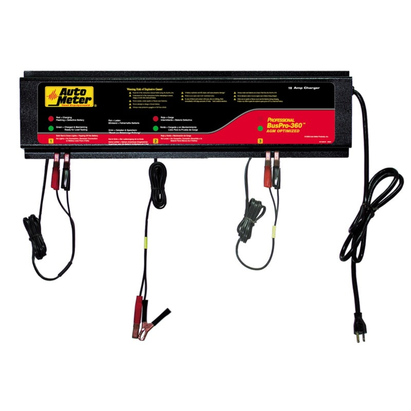 Autometer 120V 3 Station Automated Multi Battery Charging Station 5 Amps per Station BUSPRO-360 BUSPRO-360 Photo - Primary