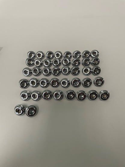 EGR Injection Molded Chrome Push In Bolt Kit KITUSA0016-1 KITUSA0016-1 Photo - Primary