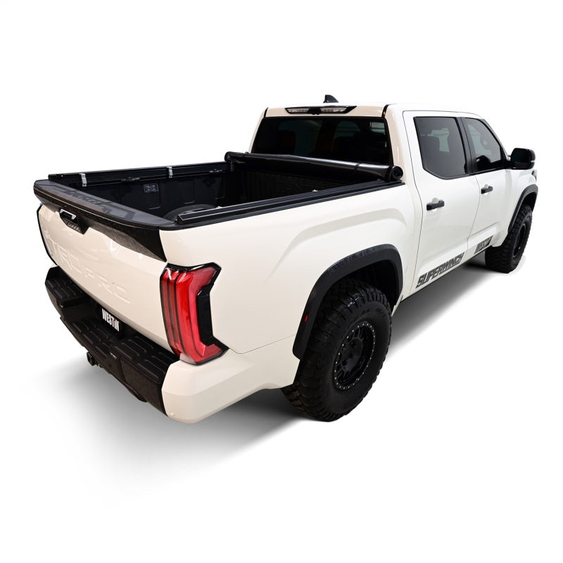 Westin 22-24 Toyota Tundra 5.5ft. Bed Soft Roll Tonneau Cover - Black 19-10285 19-10285 Photo - Mounted