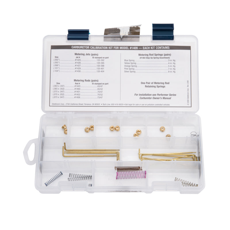 Edelbrock Jet / Rod Kit For 1409 1488 Photo - out of package