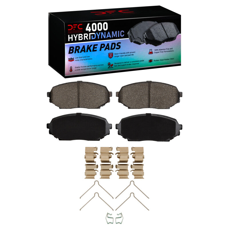 DFC DFC 4000 HybriDynamic Brake Pads Brakes, Rotors & Pads Brake Pads - OE main image