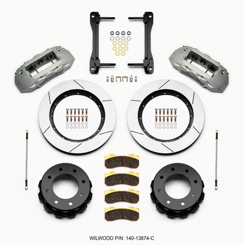 Wilwood TX6R Rear Kit 15.50in Clear Ano 2011-2015 GM Truck/SUV 2500 140-13874-C 140-13874-C Photo - Primary