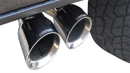 Corsa Performance 2015 Ford F-150 3.5L Ecoboost (Super Crew Cab) Polished Sport Single 14836 Photo - Mounted