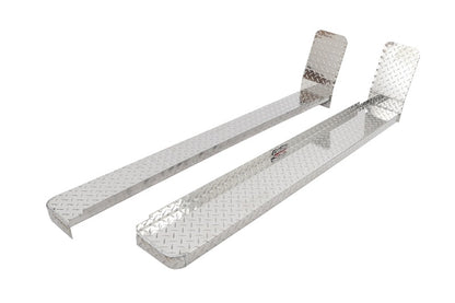 Dee Zee Deezee 99-13 Chevrolet Silverado Running Board Cab Section ExtCab Brite-Tread Aluminum DZ1052 DZ1052 Photo - Primary