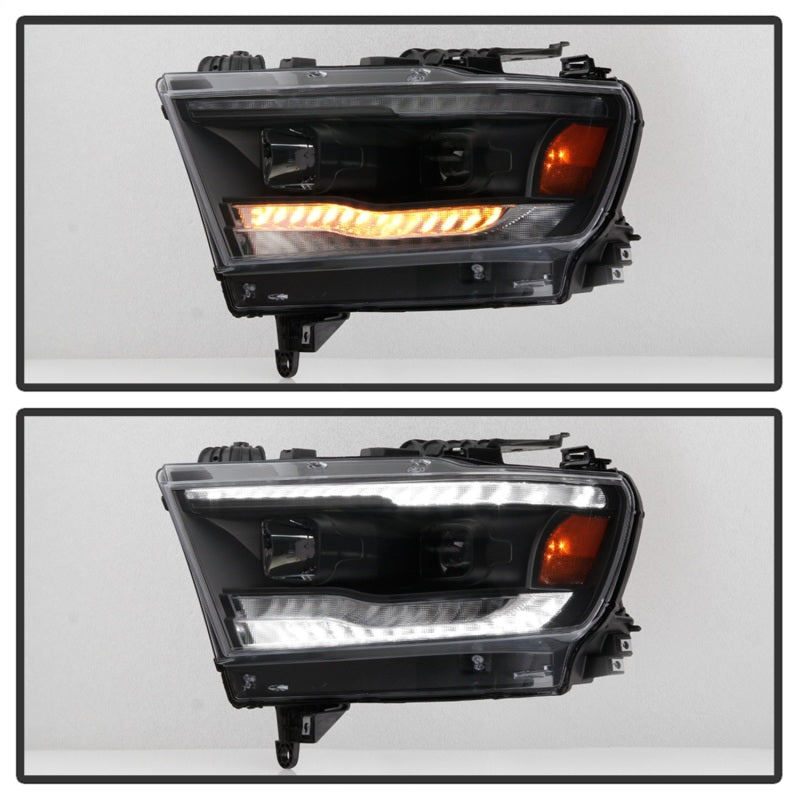 Spyder Dodge Ram 19-20 Halogen Model Projector Headlights Chrome PRO-YD-DR19HALSI-SEQ-BK 5087393 5087393 Photo - Unmounted