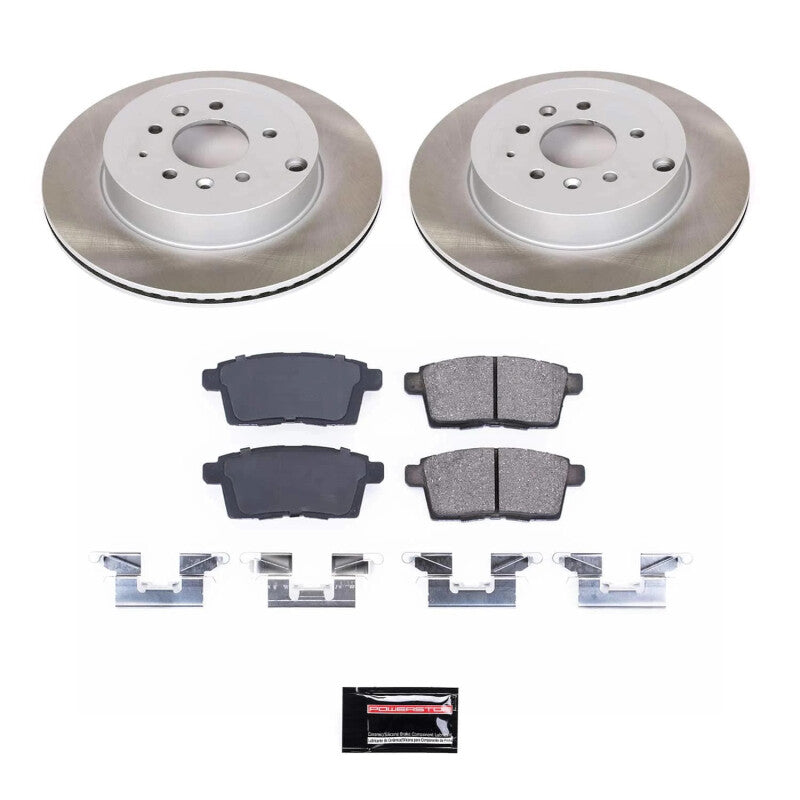 PowerStop Power Stop 07-15 Mazda CX-9 Rear Semi-Coated Rotor Kit SC5877 SC5877 Photo - Primary