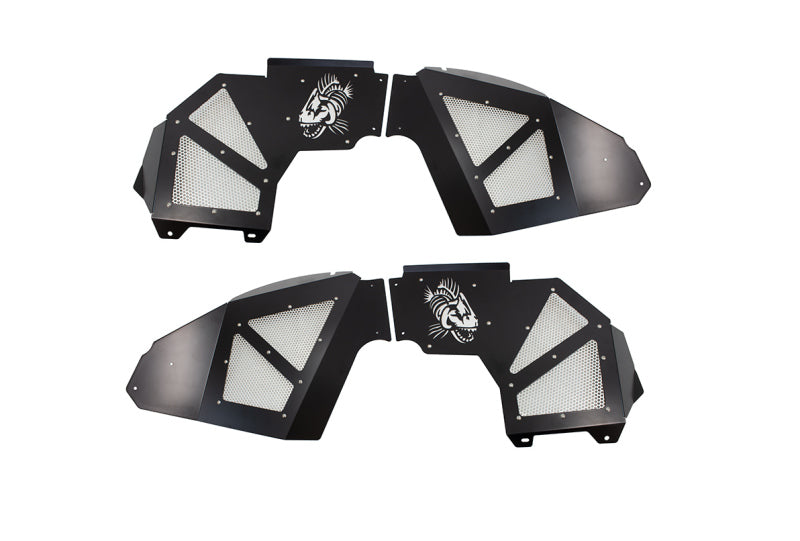 Fishbone Offroad 2018+ Jeep Wrangler JL Front Pair Aluminum - Black Powdercoat Inner Fenders FB33130F FB33130F User 1