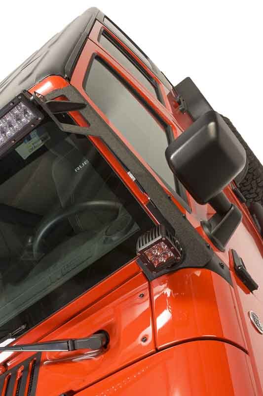 Fishbone Offroad 07-18 Jeep Wrangler JK 52In Light Bar Bracket FB21014 FB21014 Photo - lifestyle view