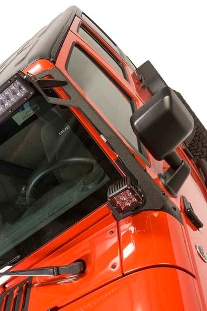 Fishbone Offroad 07-18 Jeep Wrangler JK 52In Light Bar Bracket FB21014 FB21014 Photo - lifestyle view