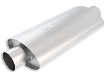 Borla XR-1 Racing Sportsman 3.5in. Outlet / 3.5in Inlet Oval Muffler 40945 40945 Photo - Primary