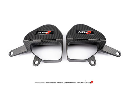AMS Performance Infiniti 17+ Q60 / 16+ Q50 3.0TT Alpha Matte Carbon Intake Covers ALP.28.06.0004-1 ALP.28.06.0004-1 Photo - Primary