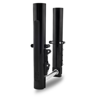 Performance Machine 00-07 FL Lower Leg Assembly - Black Ano 0208-2052-B 0208-2052-B Photo - Primary
