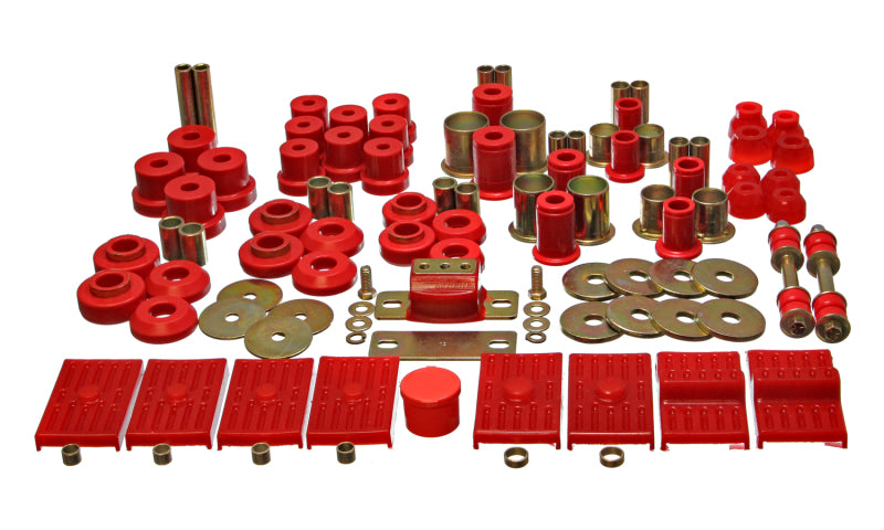 Energy Suspension Hyper-Flex System Red Pontiac Firebird All 1976-1979 3.18117R Photo - Primary