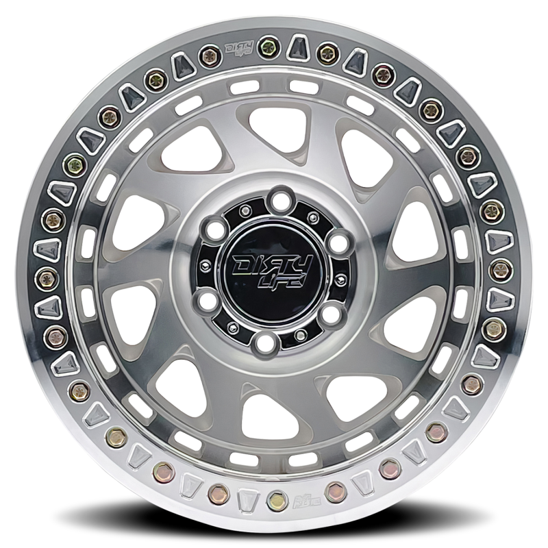 Dirty Life 9313 Enigma Race 17x9 / 6x135 BP / -12mm Offset / 87.1mm Hub Machined Wheel 9313-7936M12 9313-7936M12 Photo - Primary
