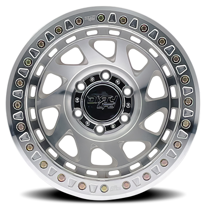 Dirty Life 9313 Enigma Race 17x9 / 5x127 BP / -12mm Offset / 78.1mm Hub Machined Wheel 9313-7973M12 9313-7973M12 Photo - Primary