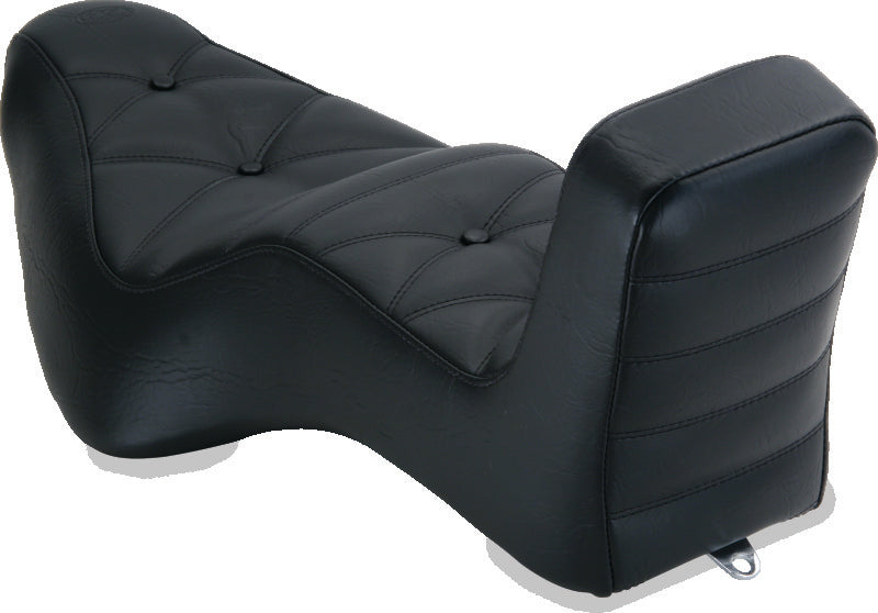 Mustang Motorcycle Mustang 04-21 Harley Sportster Throwback 1PC Seat - Black 75126 75126 User 1