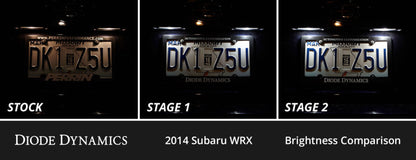 Diode Dynamics 08-14 Subaru WRX Interior LED Kit Cool White Stage 1 DD0613 DD0613 User 2
