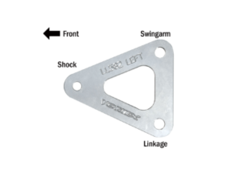 Vortex Racing 09-16 Suzuki GSX-R1000 Lowering Link Kit- Silver LL582 LL582 Photo - Primary