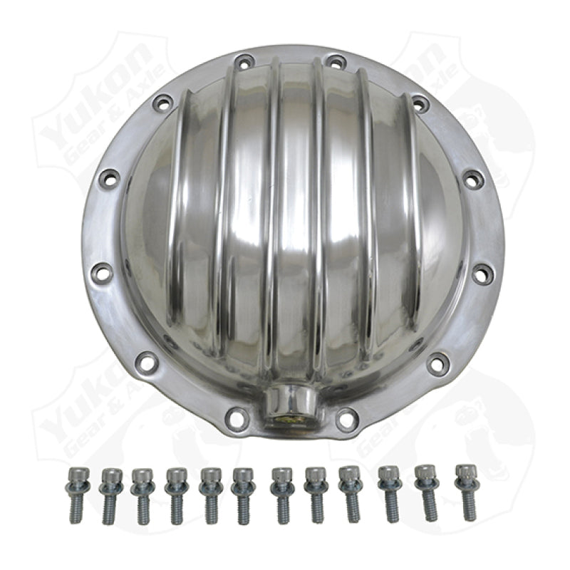 Yukon Gear & Axle Yukon Gear Finned Polished Aluminum Cover For AMC Model 20 YP C2-M20 YP C2-M20 Photo - Primary