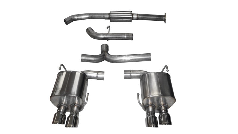 Corsa Performance Catback Exhaust System W/ Polished Tips Subaru WRX STI 2015+ 14857 Photo - Primary